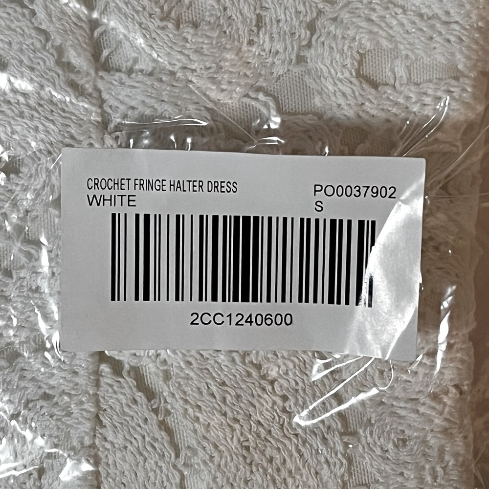 Boston Proper Crochet Fringe Haler Dress - Picture 5 of 6